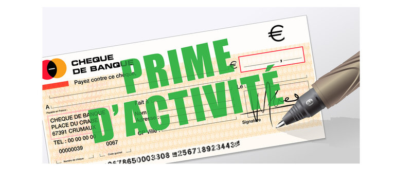 prime d'activit&eacute; - RSA