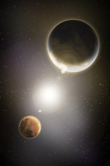 Fototapeta premium Image of earth planet. Elements of this image are furnished by NASA