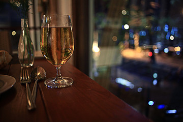 alcoholic cocktail in a restaurant