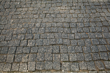 stones paving the old texture background