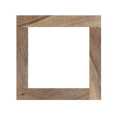 brown Wood frame.