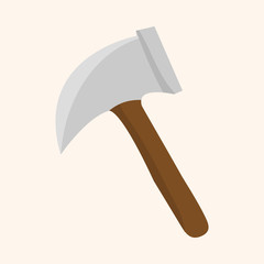 work tool hammer theme elements vector,eps