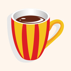 coffee theme elements vector,eps