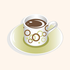 coffee theme elements vector,eps