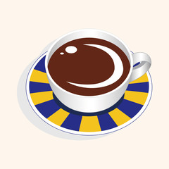 coffee theme elements vector,eps