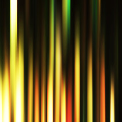 Dark shiny abstract background made of stripes in dark and yello