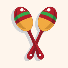 music agogo bell theme elements vector,eps