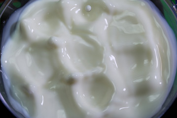 Latte fresco cymatics