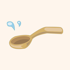 kitchenware spoon theme elements vector,eps