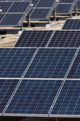 Obraz premium 太陽光発電所
