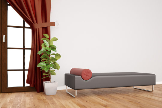 Couch in Praxis f&uuml;r Psychotherapie