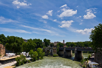 Roma - Paesaggio urbano - Tevere