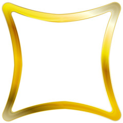 Golden square frame design