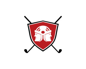 Janus shield Golf Logo 1