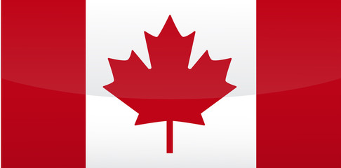 Canadian vector flag.