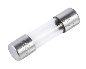 electrical fuse in glass capsule shape