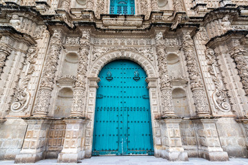 Cajamarca Cathedral Facade
