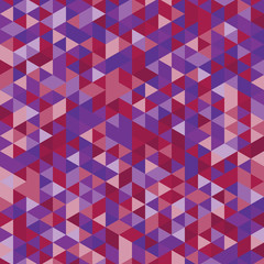 Vector background of different color triangles
