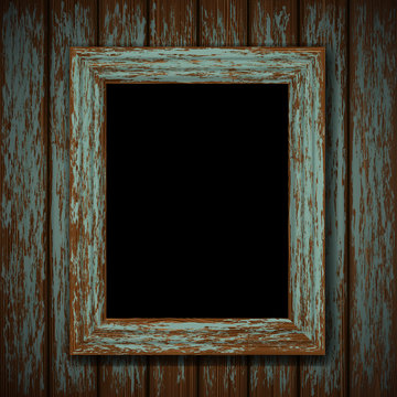 wooden window of an old abandoned building
