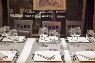 Restaurant table