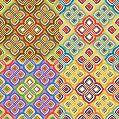 Set of seamless patterns