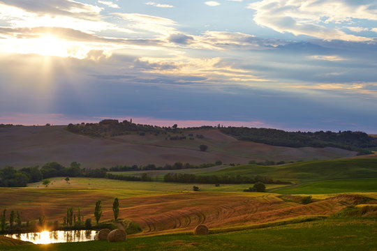 Landscape in Tuscany