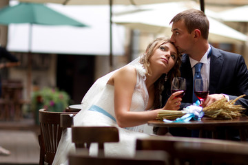 couple in love outdoor