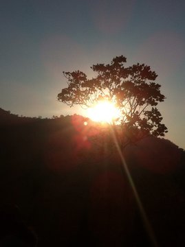 sun up at nakonsawan in thailand