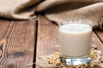 Soy Milk with some Seeds