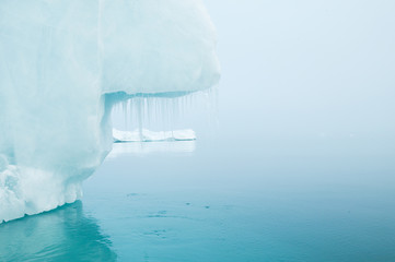 Glaciers and icebergs