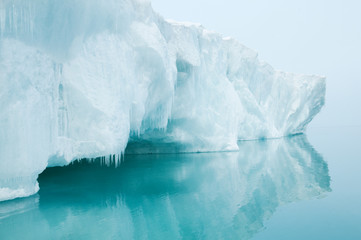 Glaciers and icebergs