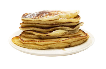 Stapel Eierpfannkuchen (American Pancake)