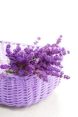 basket of lavende
