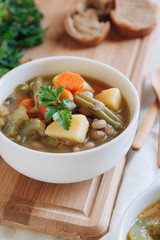Minestrone soup