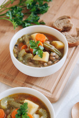 Minestrone soup