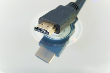 HDMI Plug and blu-ray