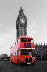 Londonbus vor Big Ben © by-studio