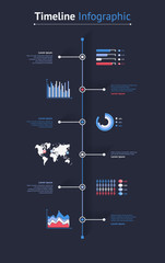 Time line infographic. Vector illustration