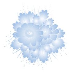 Abstract Beautiful Seamless pattern with floral background