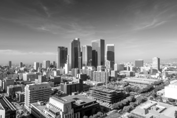 Downtown LA  skyline cityscape California