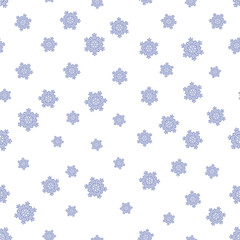 Snowflakes pattern