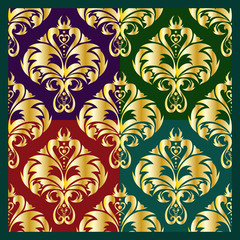 Four vintage patterns
