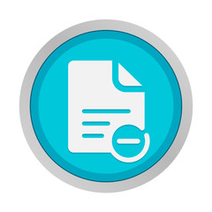 Fototapeta premium Flat App Button
