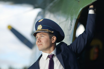 pilot vintage aircraft