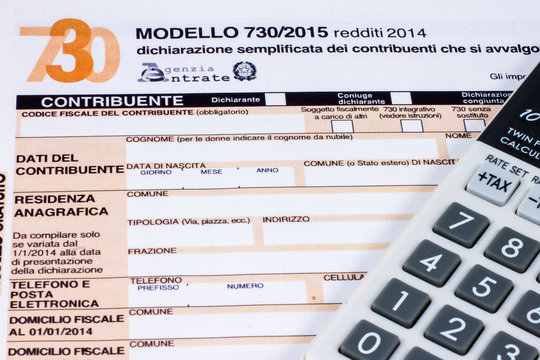 italian tax return called 730
