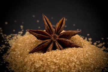 tropical brown sugar, anise