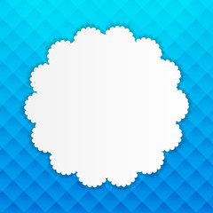 Obraz premium Frame in Vintage Background. Vector Illustration.