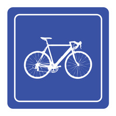Bicycle icon great for any use. Vector EPS10.
