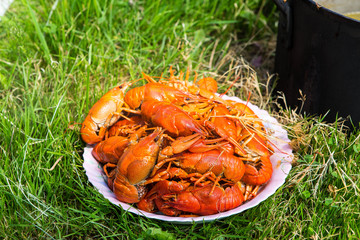 Вареные раки