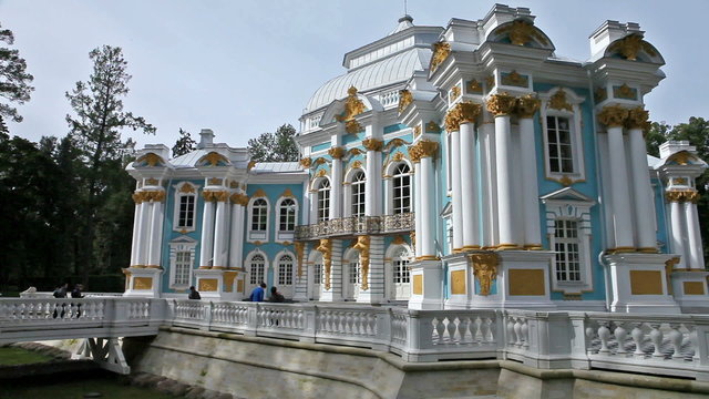 Hermitage pavilion. Catherine Park. Pushkin. Petersburg